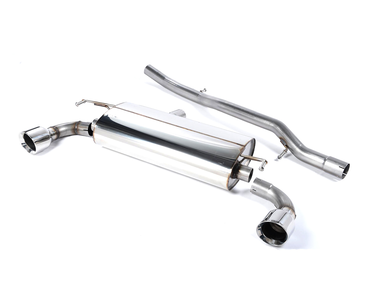 Milltek sport vw golf mk4 r32 cat-back exhaust system 2 Milltek sport vw golf mk4 r32 cat-back exhaust system - image 2