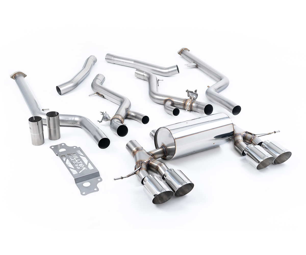 Milltek sport bmw m2 (g87) cat-back exhaust system 1 Milltek sport bmw m2 (g87) cat-back exhaust system