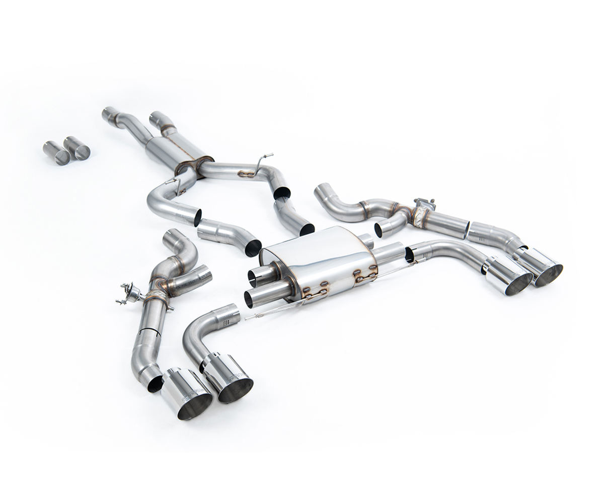 Milltek sport bmw x3m/x4m (g0x) gpf-back exhaust system 1 Milltek sport bmw x3m/x4m (g0x) gpf-back exhaust system