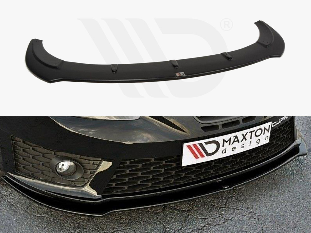 Maxton front splitter v1 seat leon mk2 cupra/fr facelift models 1 Maxton front splitter v1 seat leon mk2 cupra/fr facelift models