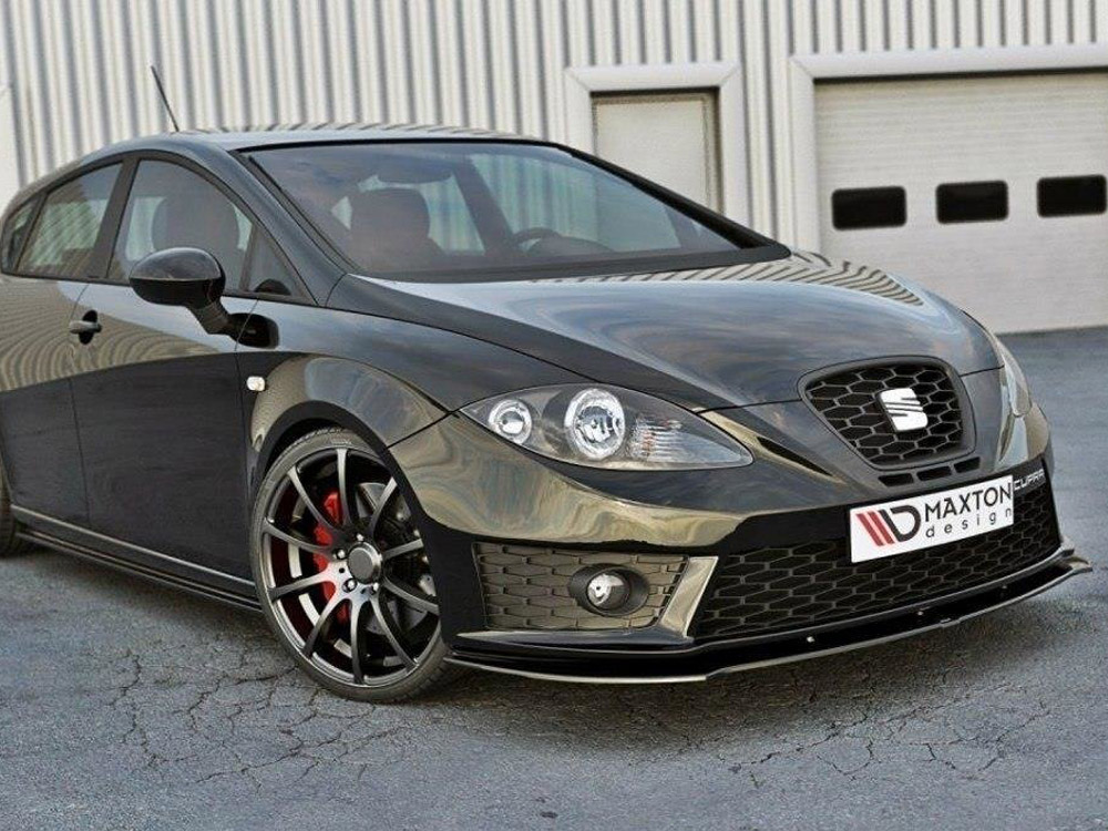 Maxton front splitter v1 seat leon mk2 cupra/fr facelift models 2 Maxton front splitter v1 seat leon mk2 cupra/fr facelift models - image 2