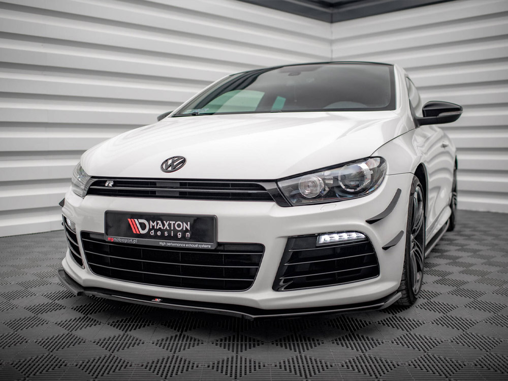 Maxton front splitter v2 volkswagen scirocco r mk3 2 Maxton front splitter v2 volkswagen scirocco r mk3 - image 2
