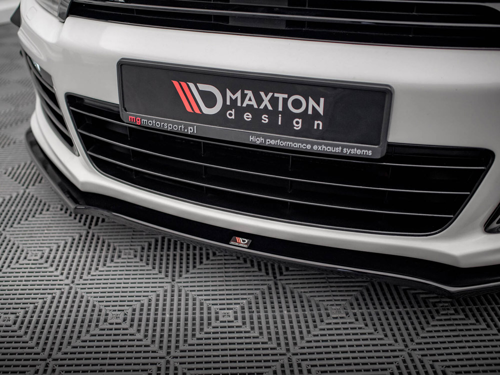 Maxton front splitter v2 volkswagen scirocco r mk3 4 Maxton front splitter v2 volkswagen scirocco r mk3 - image 4