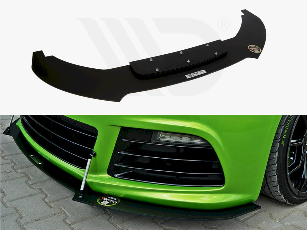 Maxton front racing splitter vw scirocco r 1 Maxton front racing splitter vw scirocco r