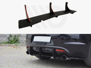 Maxton Rear Diffuser & Rear Side Splitters for VW Scirocco R