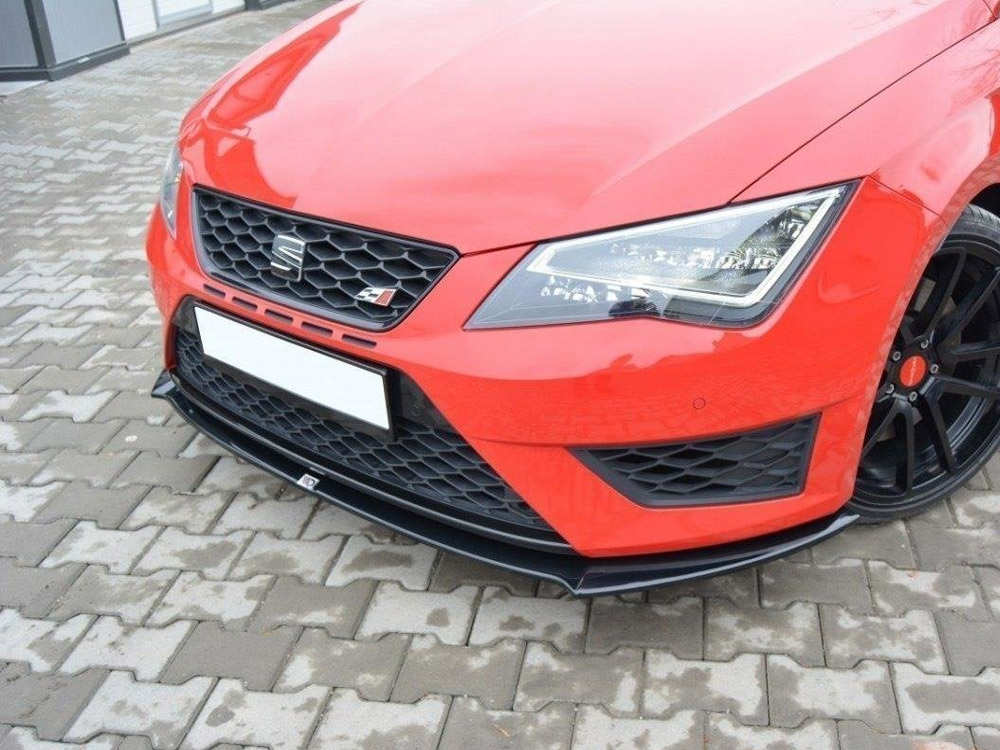 Maxton front splitter seat leon mk3 cupra/fr 3 Maxton front splitter seat leon mk3 cupra/fr - image 3
