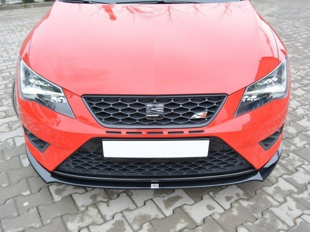 Maxton front splitter seat leon mk3 cupra/fr 4 Maxton front splitter seat leon mk3 cupra/fr - image 4