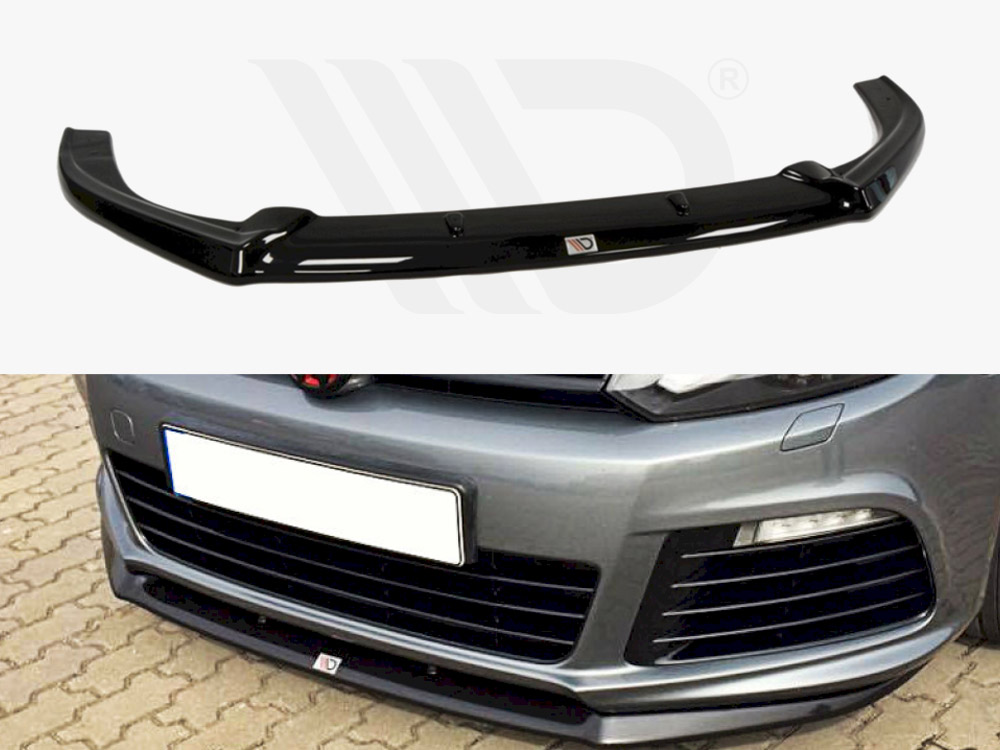 Maxton front splitter vw golf mk6 r cupra look 1 Maxton front splitter vw golf mk6 r cupra look