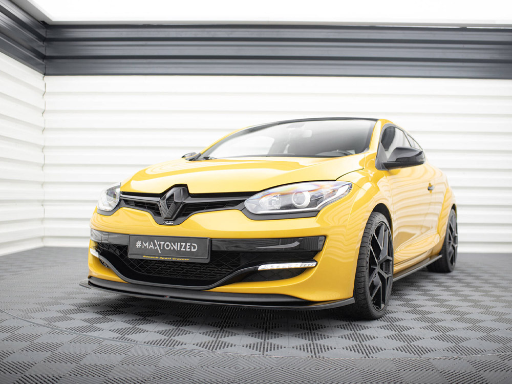Maxton front splitter renault megane mk3 rs v2 2 Maxton front splitter renault megane mk3 rs v2 - image 2