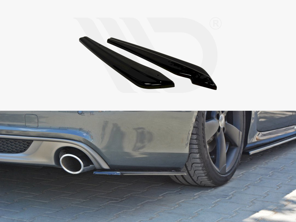 Maxton rear side splitters audi a6 c7 s-line avant (2011-2014) 1 Maxton rear side splitters audi a6 c7 s-line avant (2011-2014)