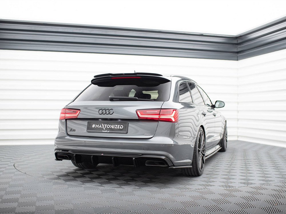 Maxton spoiler cap audi a6 c7 avant s-line / s6 c7 preface / facelift models 6 Maxton spoiler cap audi a6 c7 avant s-line / s6 c7 preface / facelift models - image 6