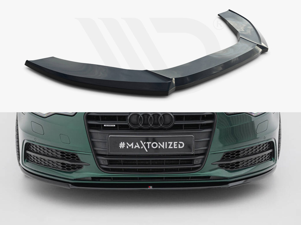 Maxton front splitter v2 audi s6 / a6 s-line c7 1 Maxton front splitter v2 audi s6 / a6 s-line c7