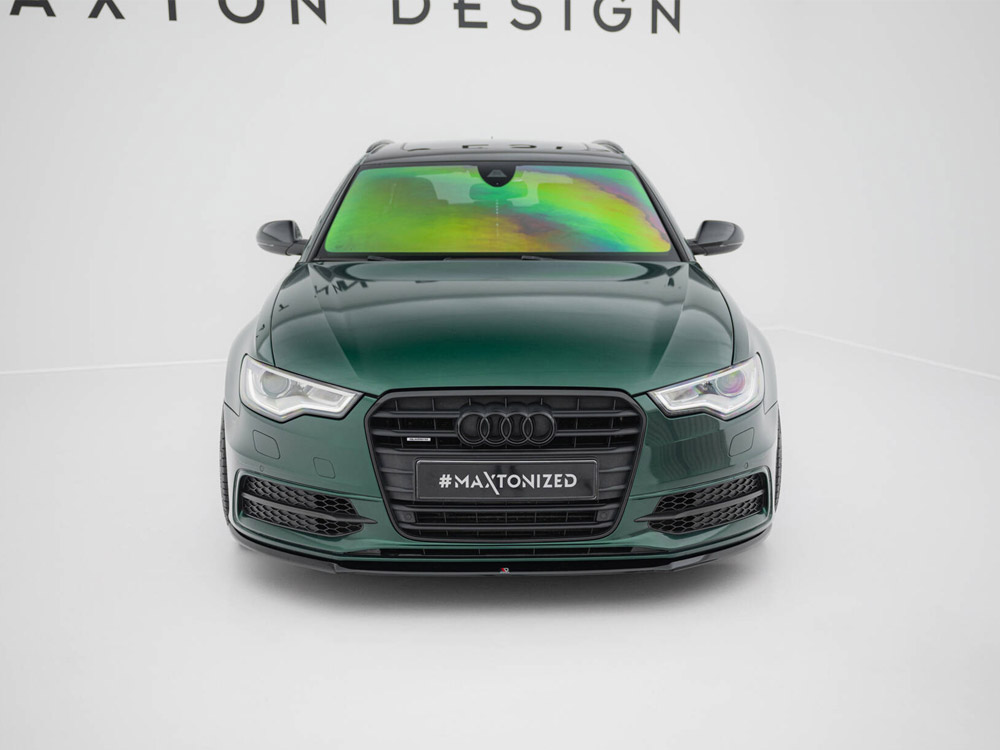 Maxton front splitter v2 audi s6 / a6 s-line c7 3 Maxton front splitter v2 audi s6 / a6 s-line c7 - image 3
