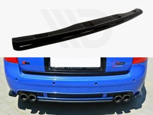 Maxton Central Rear Splitter Audi RS6 Avant C5