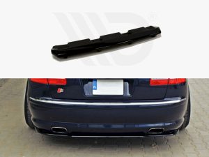 Maxton Central Rear Splitter (Vertical Bars) Audi S8 D3 (2006-2010)