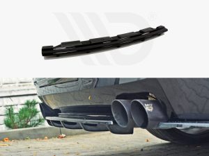 Maxton Central Rear Splitter (Vertical Bars) BMW 5 Series F11 M-Pack