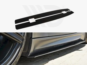 Maxton Racing Side Skirts Diffusers BMW M3 E92/E93 (Preface Models)