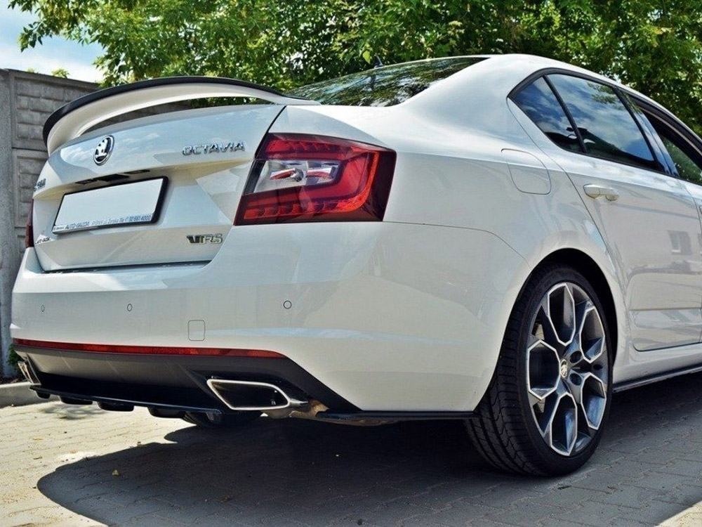 Maxton central rear splitter skoda octavia vrs mk3/mk3. 5 hatchback/estate 2 Maxton central rear splitter skoda octavia vrs mk3/mk3. 5 hatchback/estate - image 2