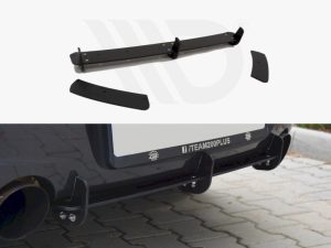 Maxton Rear Diffuser and Rear Side Splitters BMW 1 Series F20/F21 M-Power (Prefacelift Models)