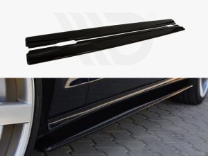 Maxton Side Skirts Diffusers Mercedes CLS C218 AMG-Line (2011-2014)