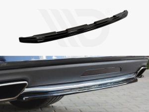 Maxton Central Rear Splitter Mercedes CLS C218 AMG-Line (Without a Vertical Bar) (2011-2014)