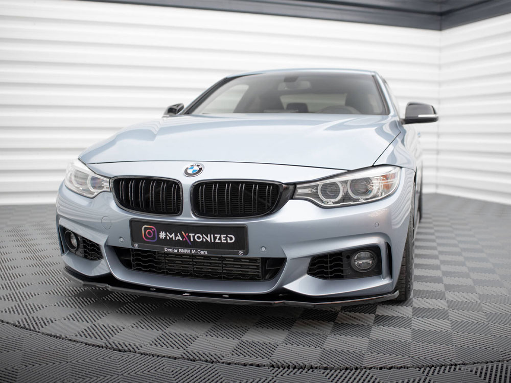 Maxton front splitter v1 bmw 4 series coupe/gran coupe/cabrio m-pack (f32/f36/f33) 2 Maxton front splitter v1 bmw 4 series coupe/gran coupe/cabrio m-pack (f32/f36/f33) - image 2