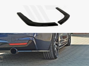 Maxton Rear Side Splitters V1 BMW 4 Series Coupe/Gran Coupe M-Sport F32/F36