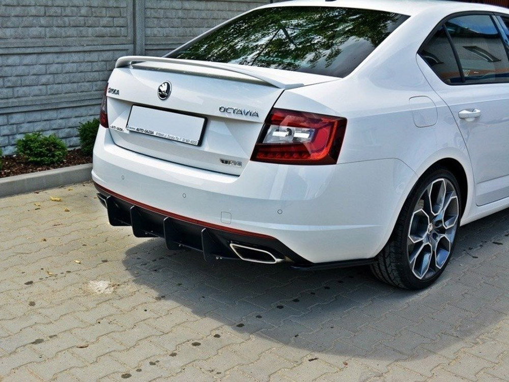 Maxton rear diffuser skoda octavia vrs mk3 / mk3 facelift models hatchback / estate 3 Maxton rear diffuser skoda octavia vrs mk3 / mk3 facelift models hatchback / estate - image 3