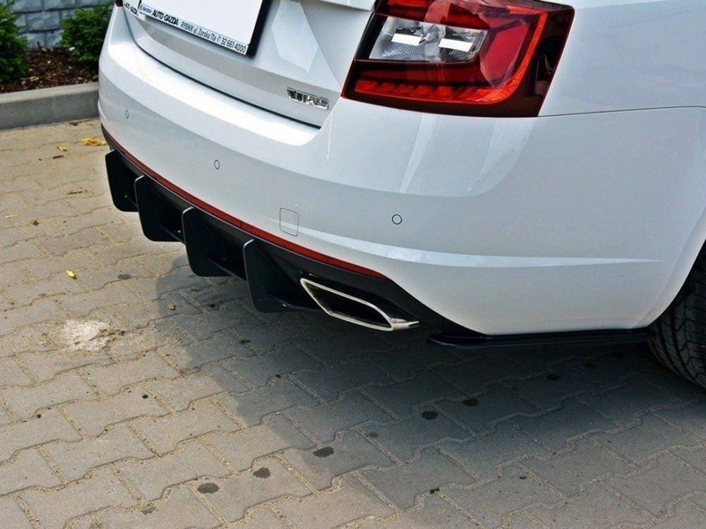 Maxton rear diffuser skoda octavia vrs mk3 / mk3 facelift models hatchback / estate 4 Maxton rear diffuser skoda octavia vrs mk3 / mk3 facelift models hatchback / estate - image 4