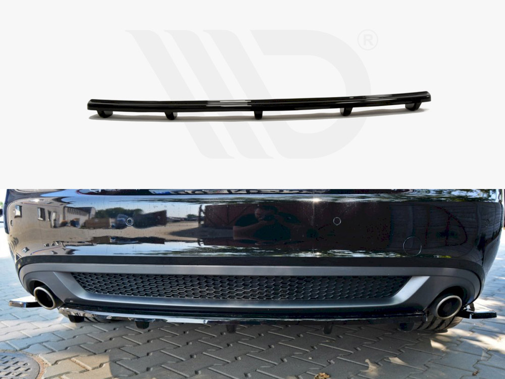 Maxton central rear splitter (vertical bars) audi a5 s-line 8t 1 Maxton central rear splitter (vertical bars) audi a5 s-line 8t