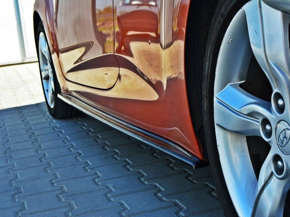 Maxton side skirts diffusers hyundai veloster 4 Maxton side skirts diffusers hyundai veloster - image 4