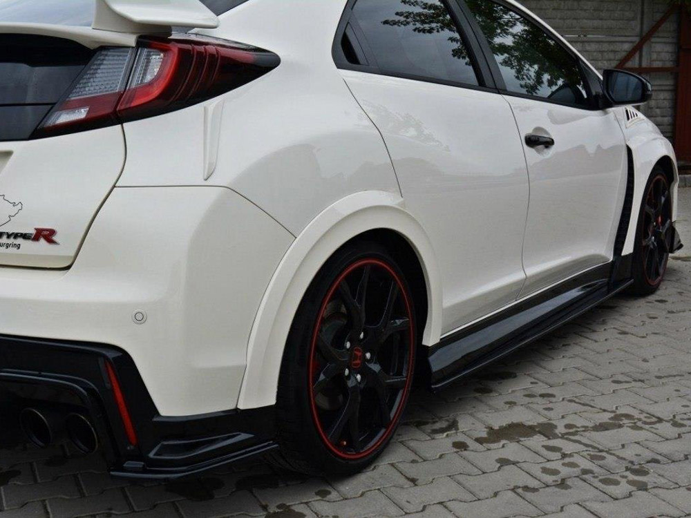 Maxton side skirts diffusers honda civic mk9 type r (2015-2017) 3 Maxton side skirts diffusers honda civic mk9 type r (2015-2017) - image 3