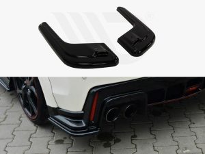 Maxton Rear Side Splitters Honda Civic Mk9 Type R (2015-2017)