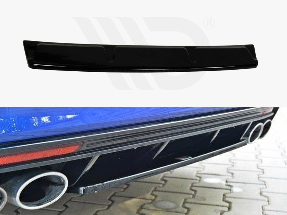 Maxton central rear splitter vw golf r mk7 estate 1 Maxton central rear splitter vw golf r mk7 estate
