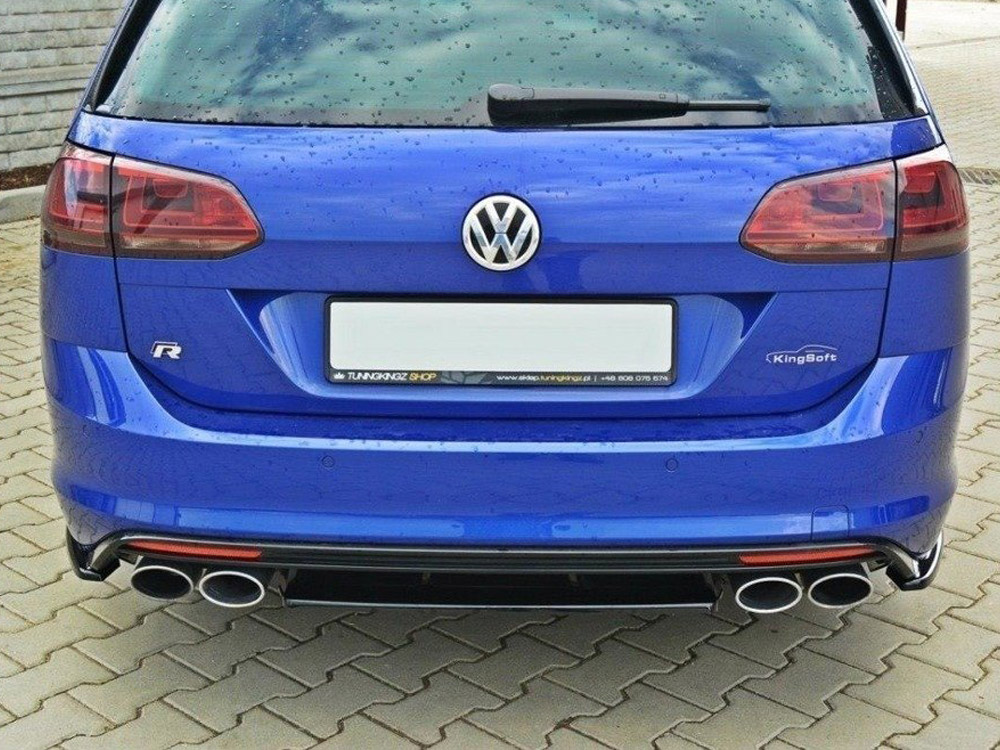 Maxton central rear splitter vw golf r mk7 estate 2 Maxton central rear splitter vw golf r mk7 estate - image 2
