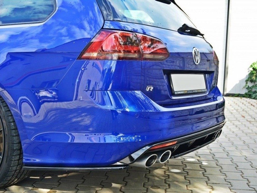 Maxton central rear splitter vw golf r mk7 estate 4 Maxton central rear splitter vw golf r mk7 estate - image 4