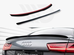 Maxton Spoiler Cap Audi A6/A6 S-Line C7/C7 Facelift Models Saloon
