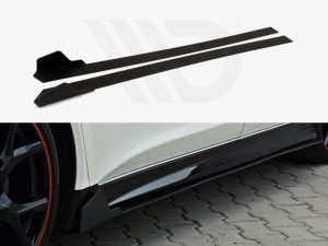 Maxton Side Skirts Diffusers Honda Civic Mk9 Type R (2015-2017)