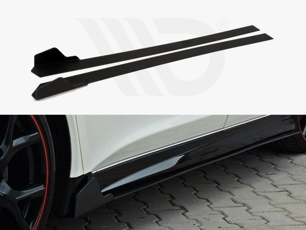 Maxton side skirts diffusers honda civic mk9 type r (2015-2017) 1 Maxton side skirts diffusers honda civic mk9 type r (2015-2017)