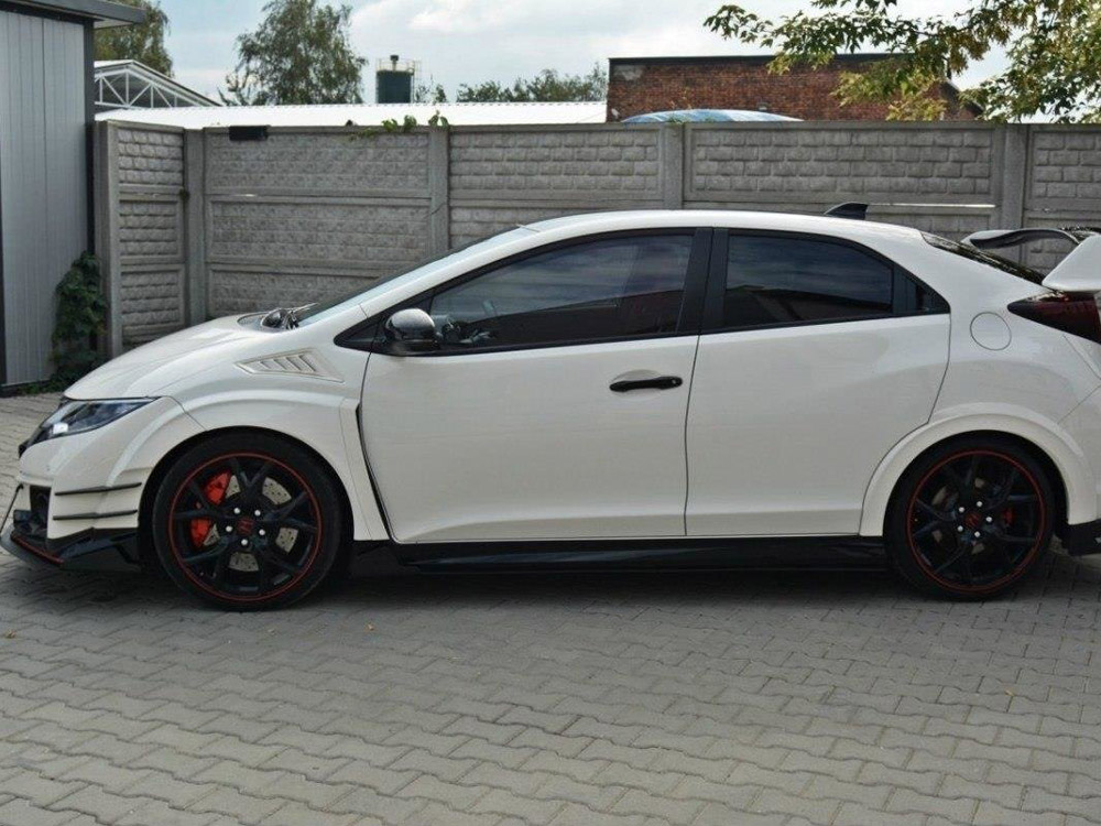 Maxton side skirts diffusers honda civic mk9 type r (2015-2017) 5 Maxton side skirts diffusers honda civic mk9 type r (2015-2017) - image 5