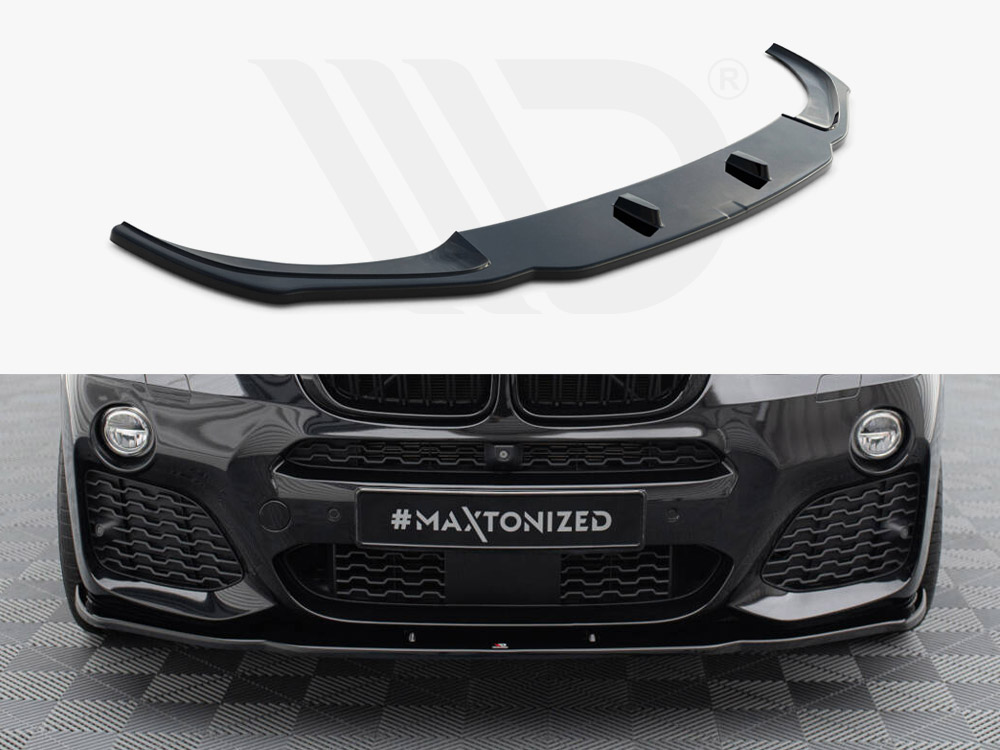 Maxton front splitter bmw x4 m-pack 1 Maxton front splitter bmw x4 m-pack
