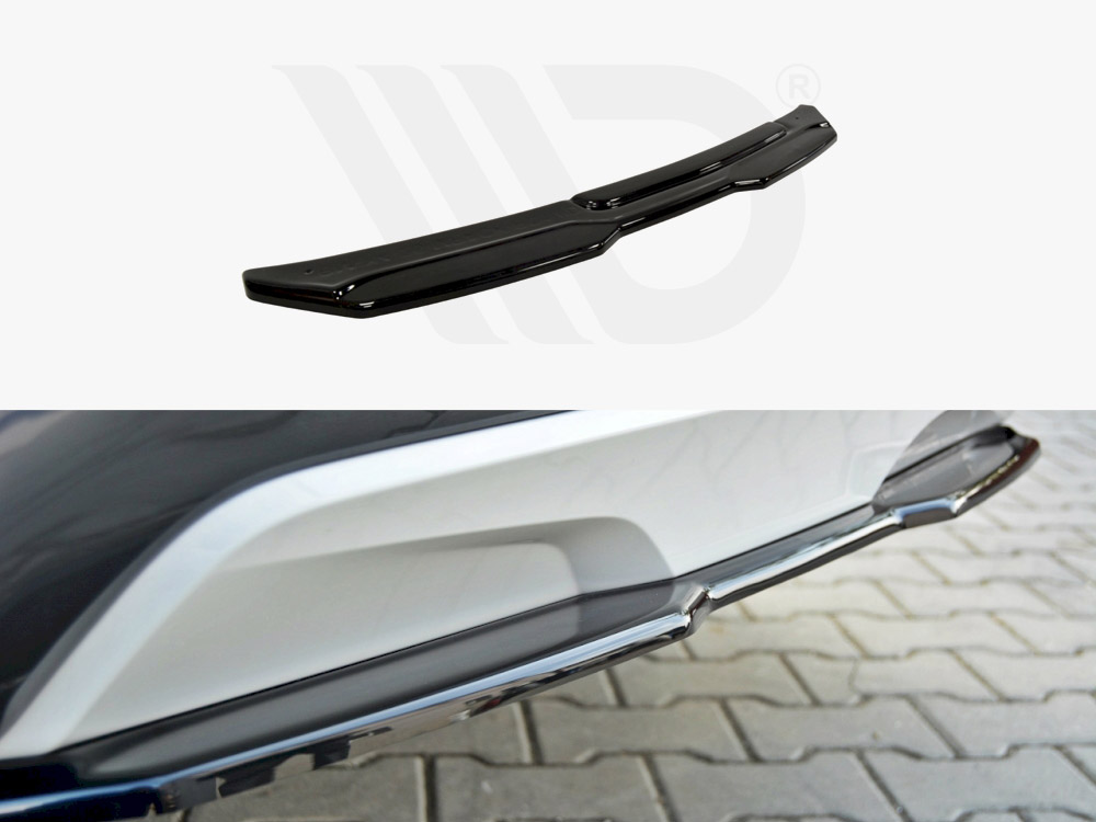 Maxton central rear splitter bmw x4 m sport 1 Maxton central rear splitter bmw x4 m sport