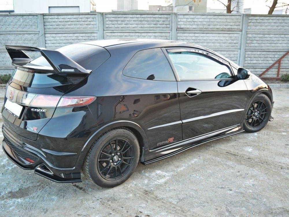 Maxton side skirts diffusers honda civic mk8 type s/r 3 Maxton side skirts diffusers honda civic mk8 type s/r - image 3