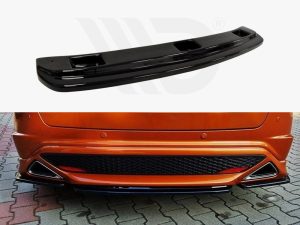 Maxton Central Rear Splitter Honda Civic Mk8 Type S/R (Without Vertical Bars)