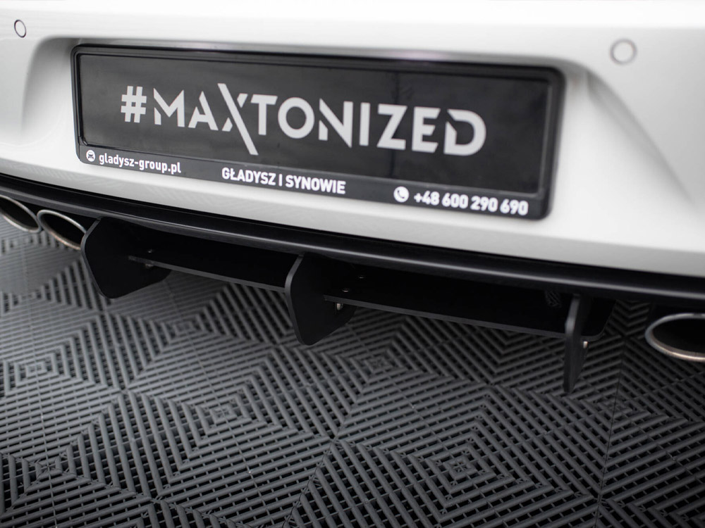 Maxton rear diffuser & rear side splitters for vw golf r mk7 hatchback 4 Maxton rear diffuser & rear side splitters for vw golf r mk7 hatchback - image 4