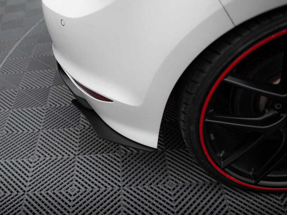 Maxton rear diffuser & rear side splitters for vw golf r mk7 hatchback 6 Maxton rear diffuser & rear side splitters for vw golf r mk7 hatchback - image 6