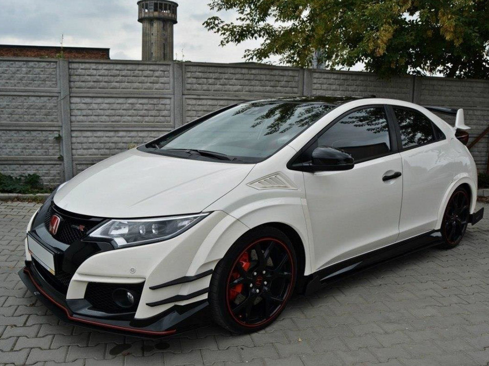 Maxton canards honda civic mk9 type r (2015-2017) 2 Maxton canards honda civic mk9 type r (2015-2017) - image 2