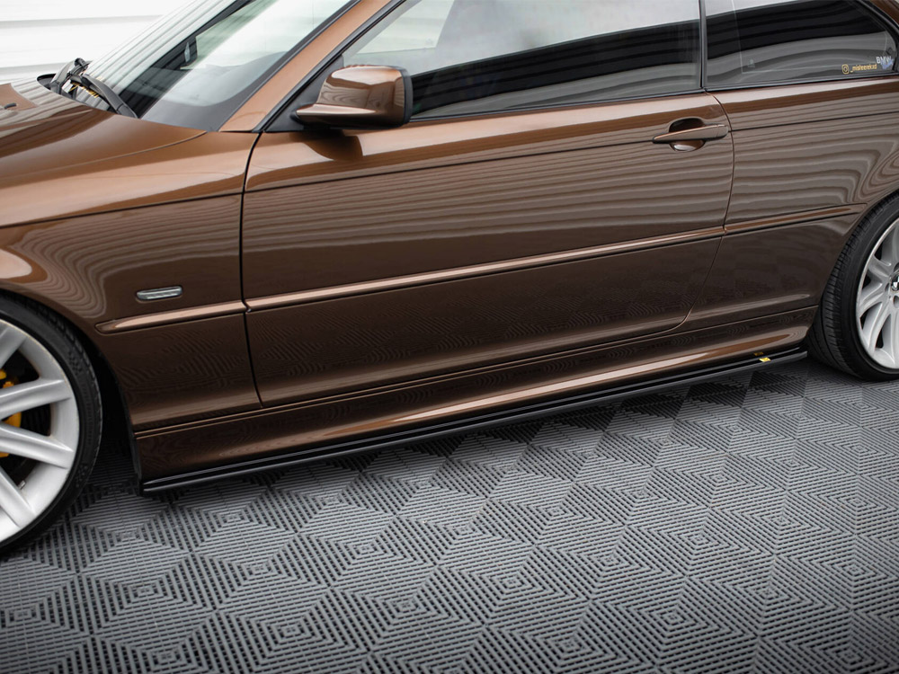 Maxton side skirts diffusers v1 bmw 3 series e46 m-pack coupe 3 Maxton side skirts diffusers v1 bmw 3 series e46 m-pack coupe - image 3