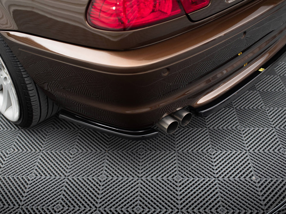 Maxton central rear splitter (vertical bars) bmw 3 series e46 coupe m-pack 5 Maxton central rear splitter (vertical bars) bmw 3 series e46 coupe m-pack - image 5