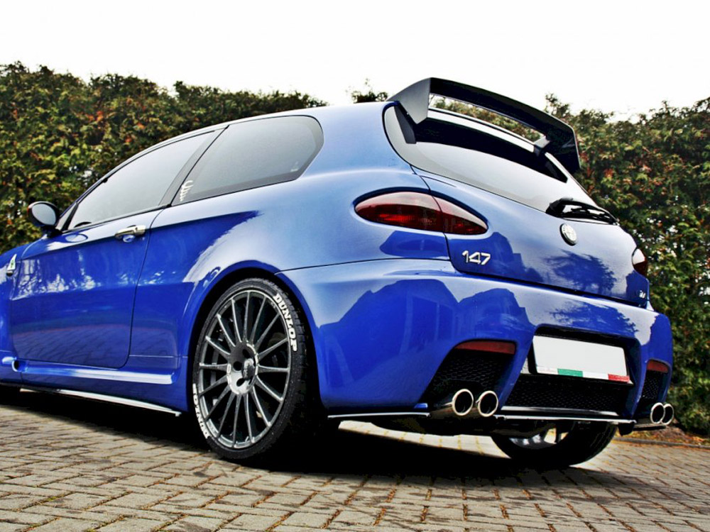 Maxton rear side splitters alfa romeo 147 gta 2 Maxton rear side splitters alfa romeo 147 gta - image 2